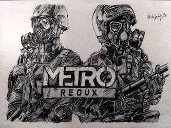 drawing of metro redux 