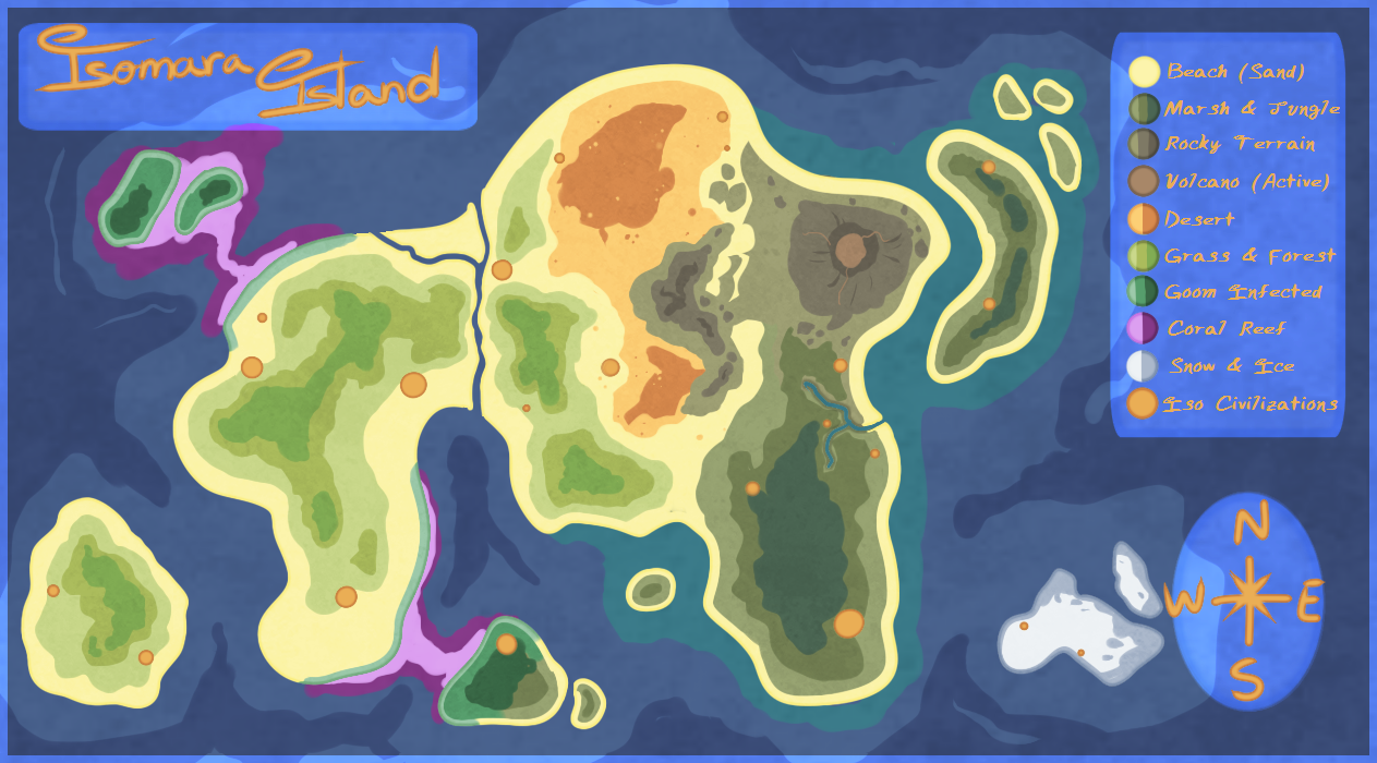 [OUTDATED] Isomara Island Map