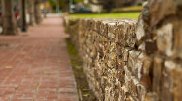 Monterey Rock Wall