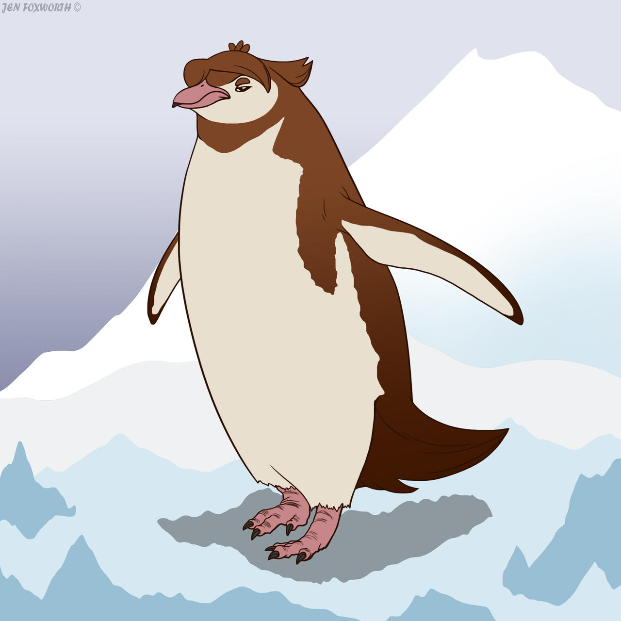 Grumpy Beak (Penguin TF) by Monkey-Scientist on DeviantArt