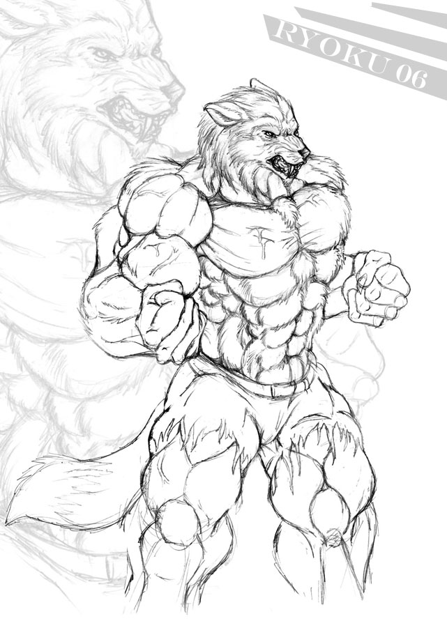 Big meaty Werewolf