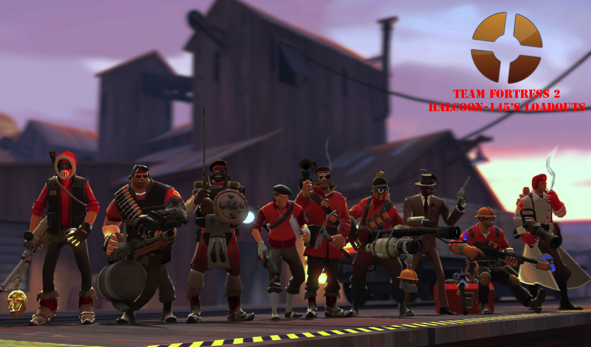 TF2 loadouts by Halcoon-145 on DeviantArt