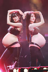 Irene and Seulgi Preggo Bellies