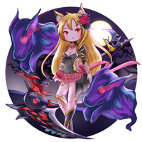 Brave Frontier - Ciara Chibi [Commission]