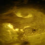 Yellow Churning Gold Water 03