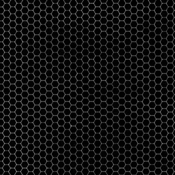 Hexagon Grid Black + Grey