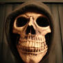 Grim Reaper Hooded Skull