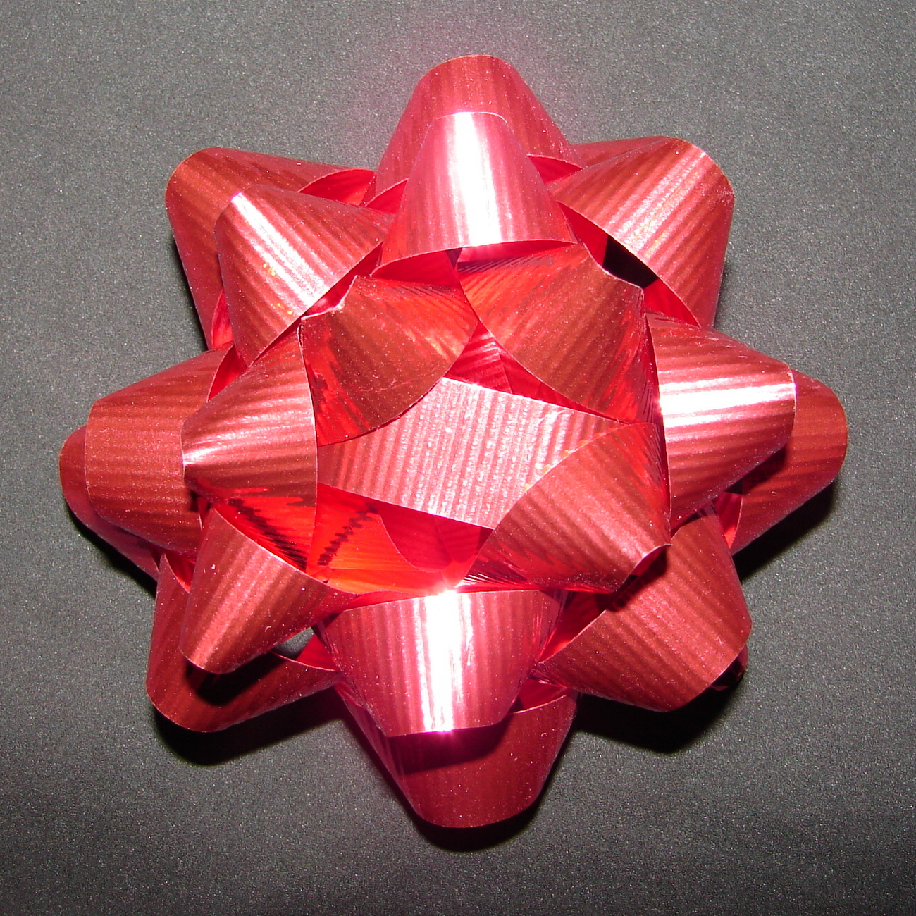 Red Christmas Present Bow 1