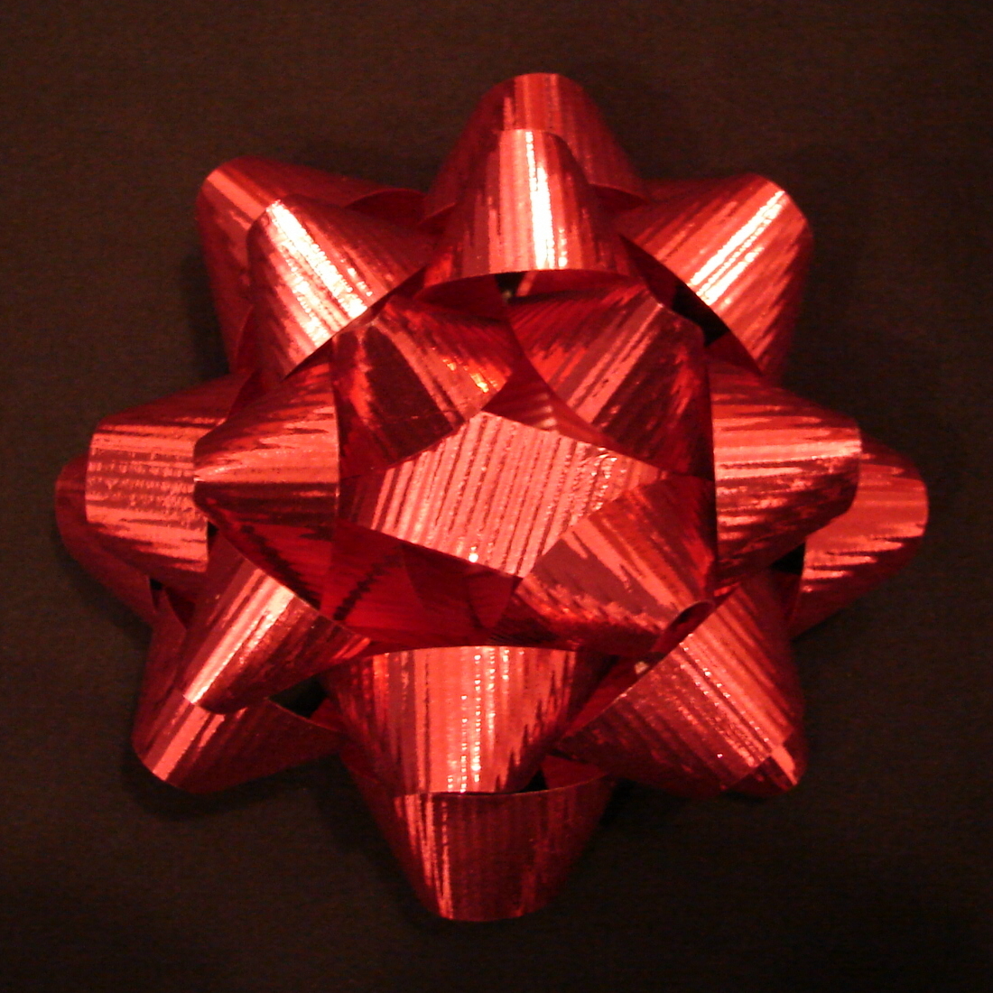 Red Christmas Present Bow 2