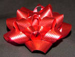 Red Christmas Present Bow 6
