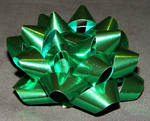 Green Christmas Present Bow 6