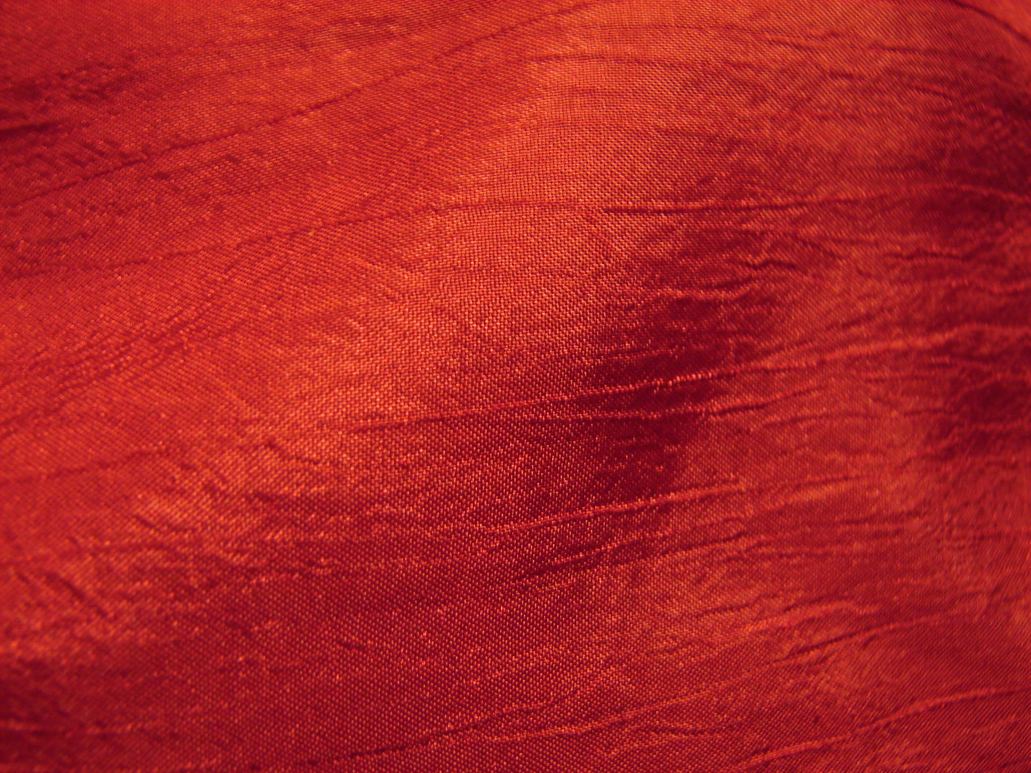 Seamless Red Silk Texture