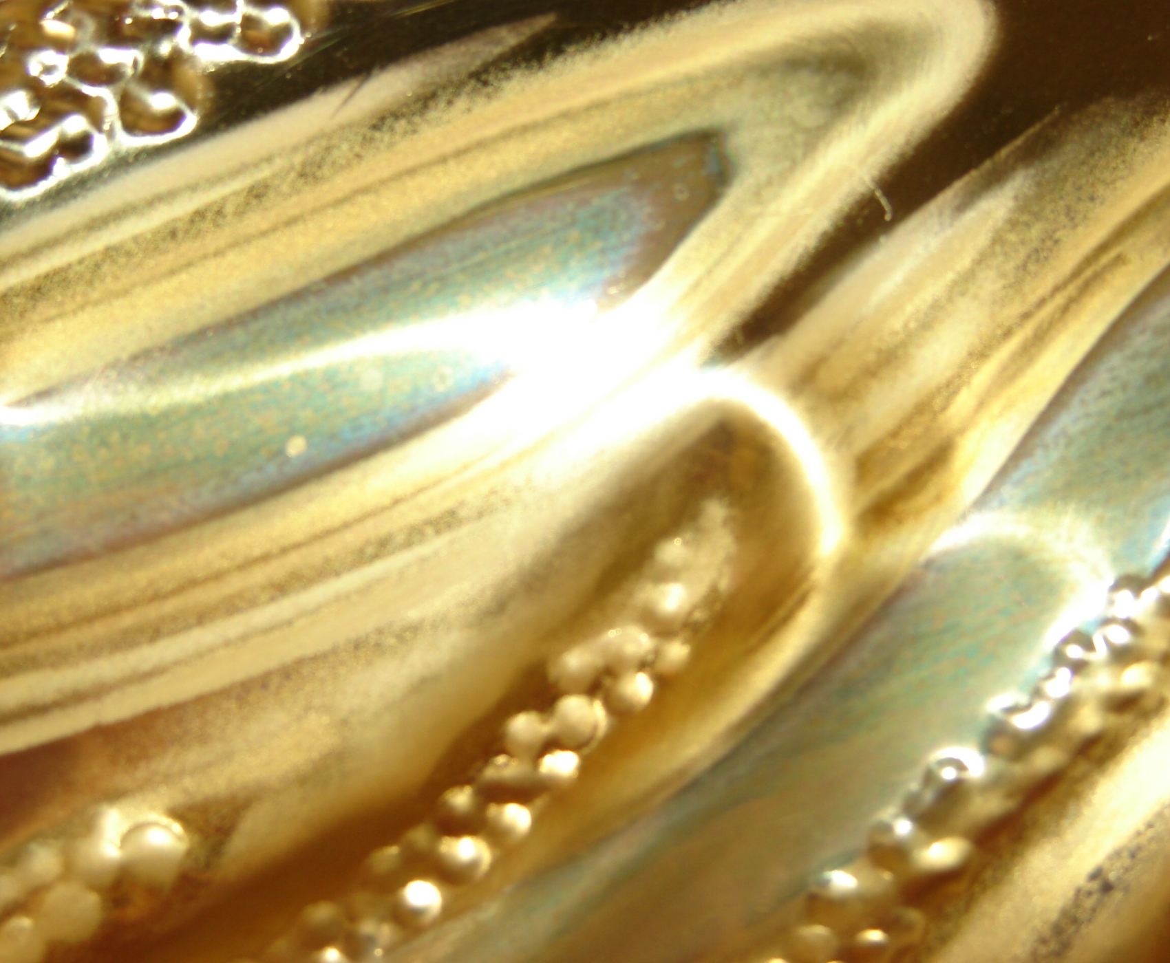 Shiny Brass Metal Texture