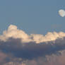 Moon Clouds Sky Background