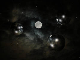 Space Skyscape Background 2