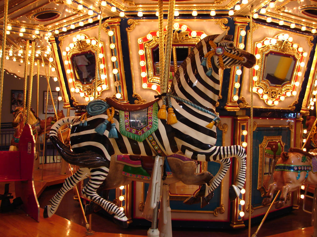 Carousel Zebra Steed