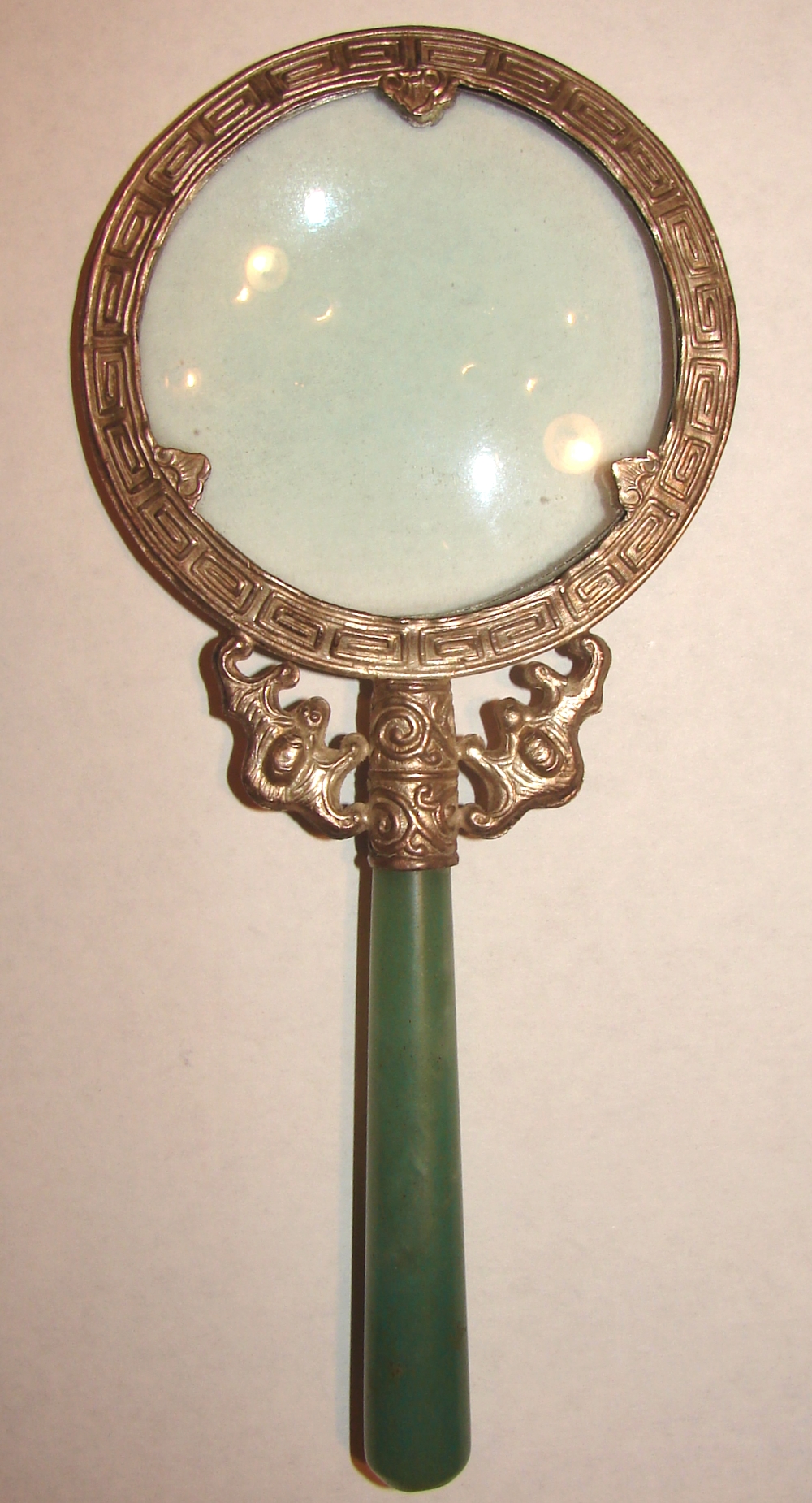 Silver Jade Magnifying Glass by FantasyStock