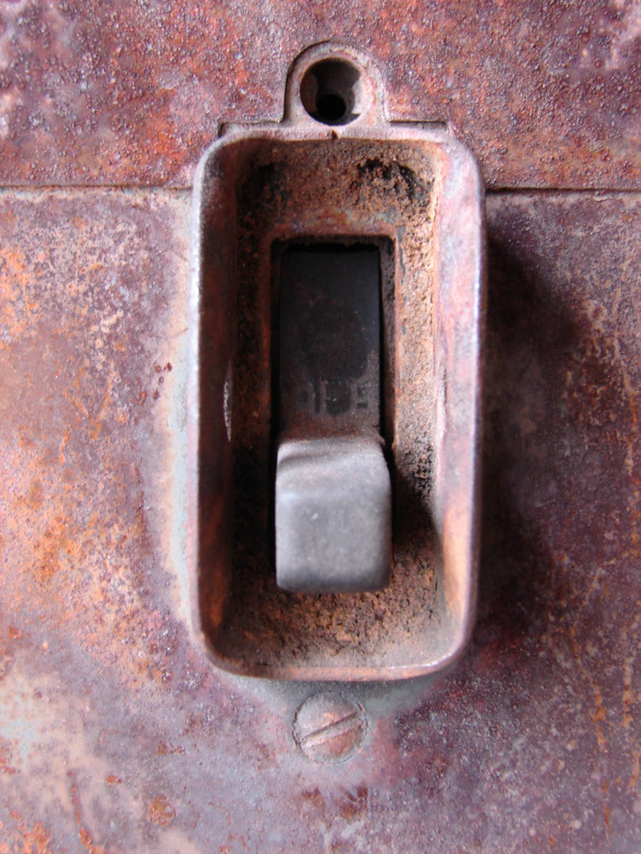 Rusty Mechanical Switch