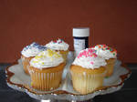 Assorted Decorated Cupcakes 4 by FantasyStock