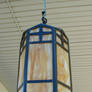 Stained Glass Gothic Lamp