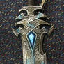 Blue Gem Magical Warrior Sword