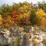 Autumn Cliff Stock Scenery 13