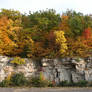 Autumn Cliff Stock Scenery 19