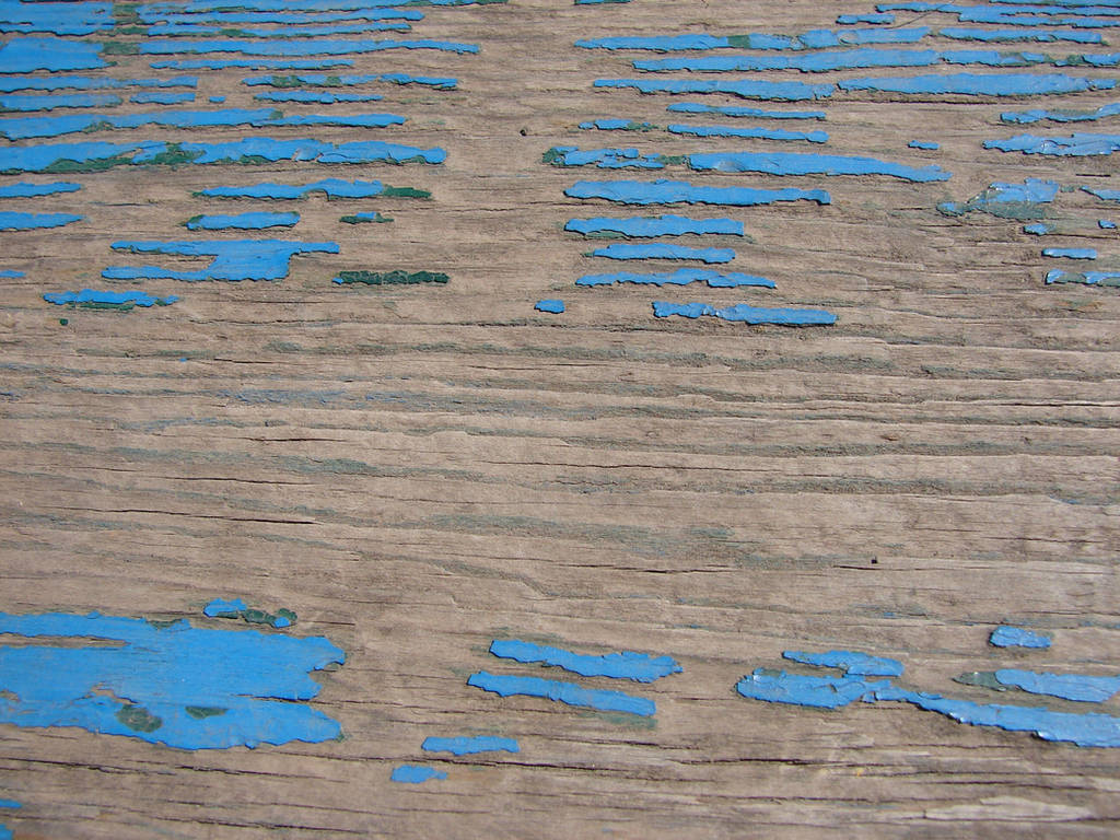 Chipped Blue Paint Texture by FantasyStock