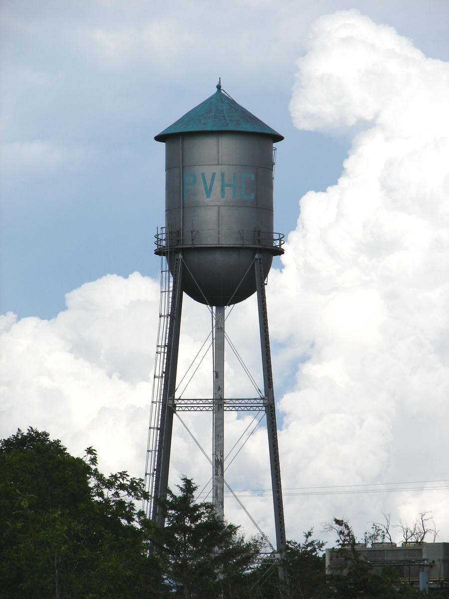 Old Metal Water Tower