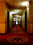 Eerie Hotel Corridor