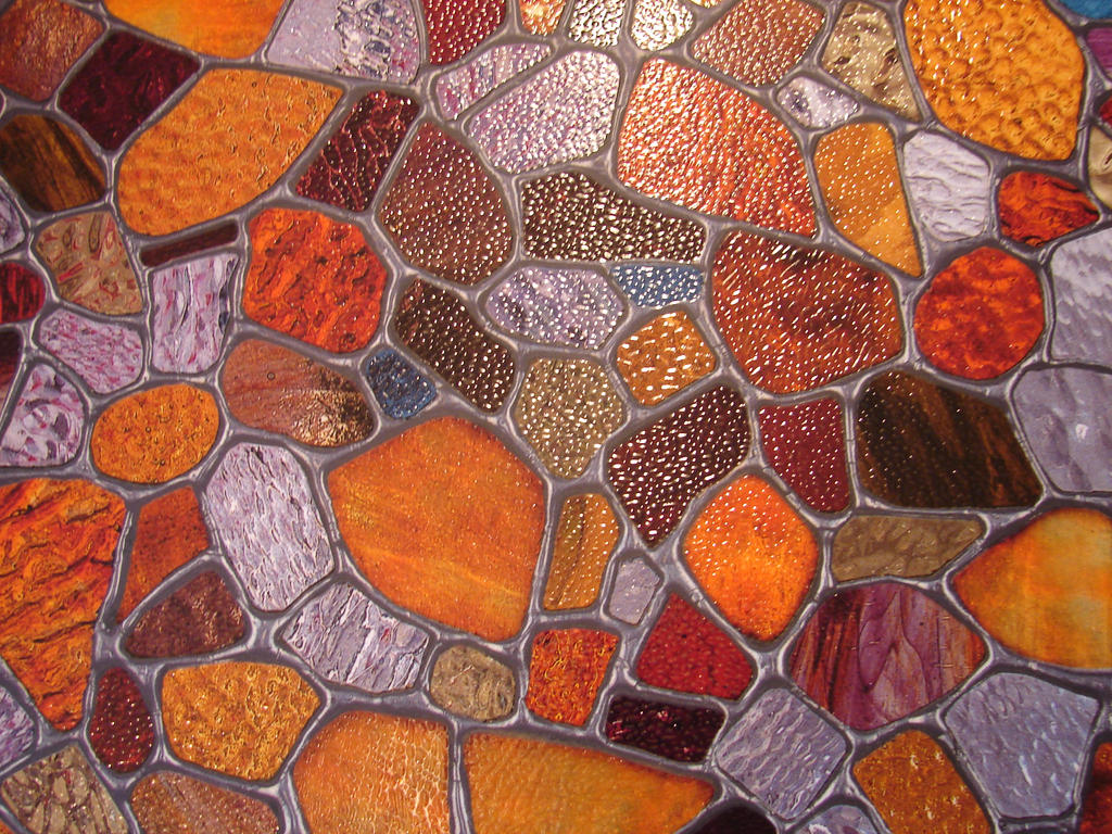 Stained Glass Pebble Texture 1