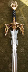 Golden Rune Sword by FantasyStock
