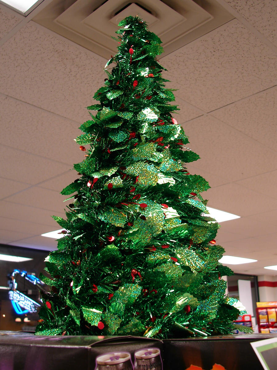 Tinsel Christmas Tree