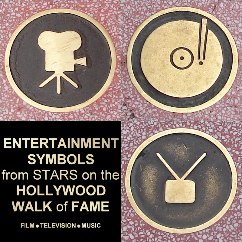 Hollywood Walk Of Fame Symbols By Fantasystock On Deviantart