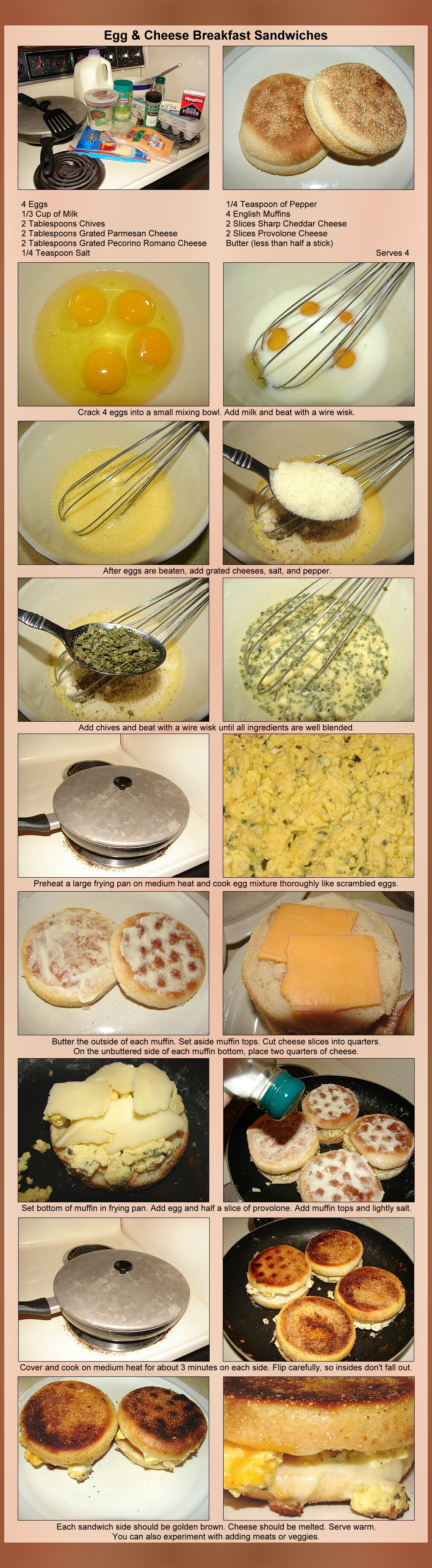 Breakfast Sandwich Recipe