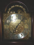 Metallic Clock Face by FantasyStock