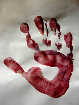 Child's Hand Print