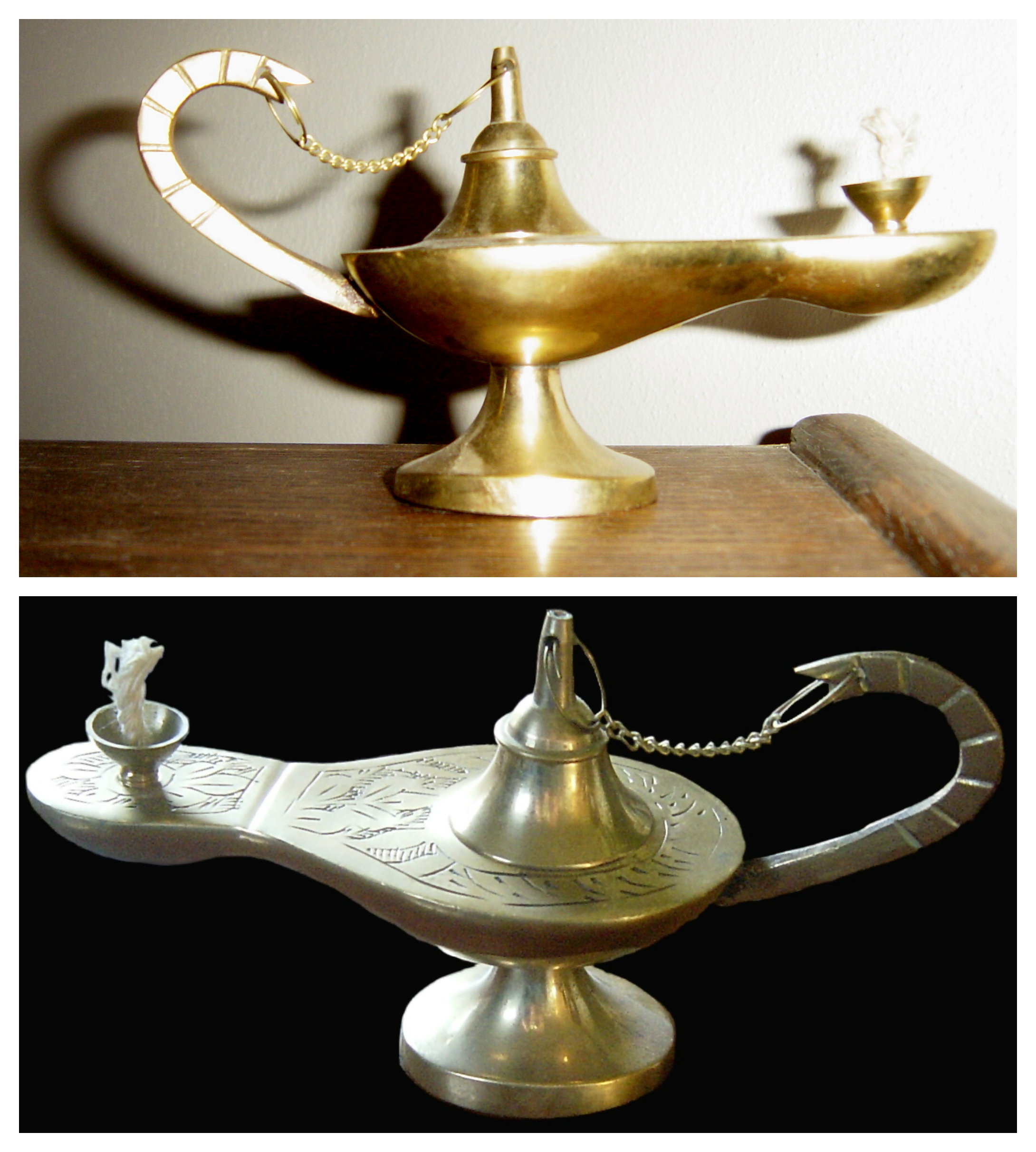 Magic Genie Brass Oil Lamp by FantasyStock on DeviantArt