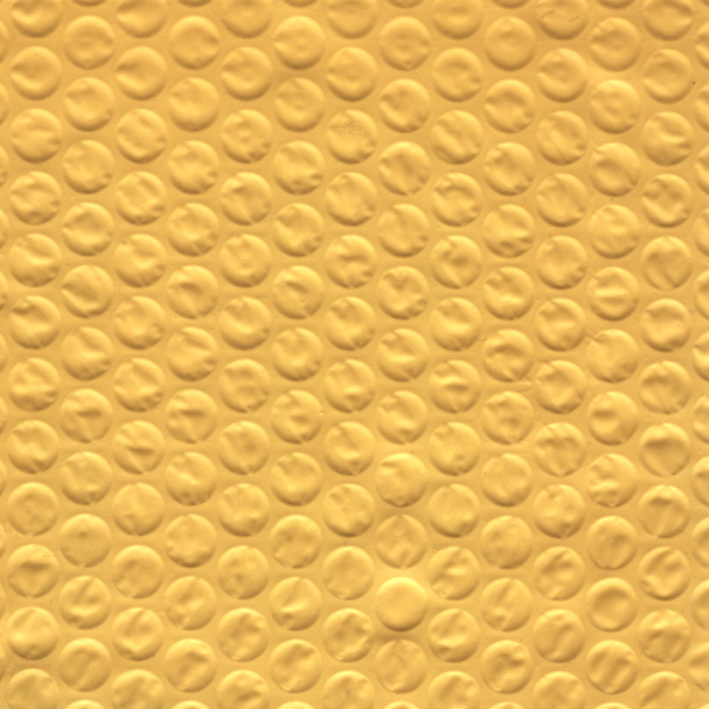 Yellow Bubble Wrap Texture