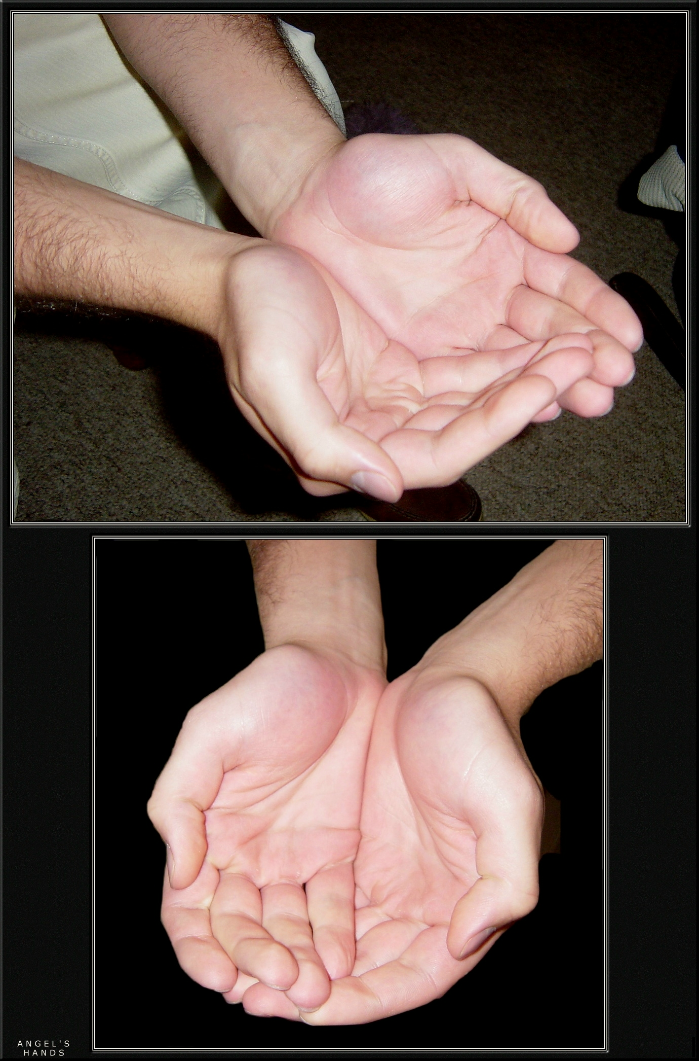 Man's Smooth Hands Cupped by FantasyStock on DeviantArt