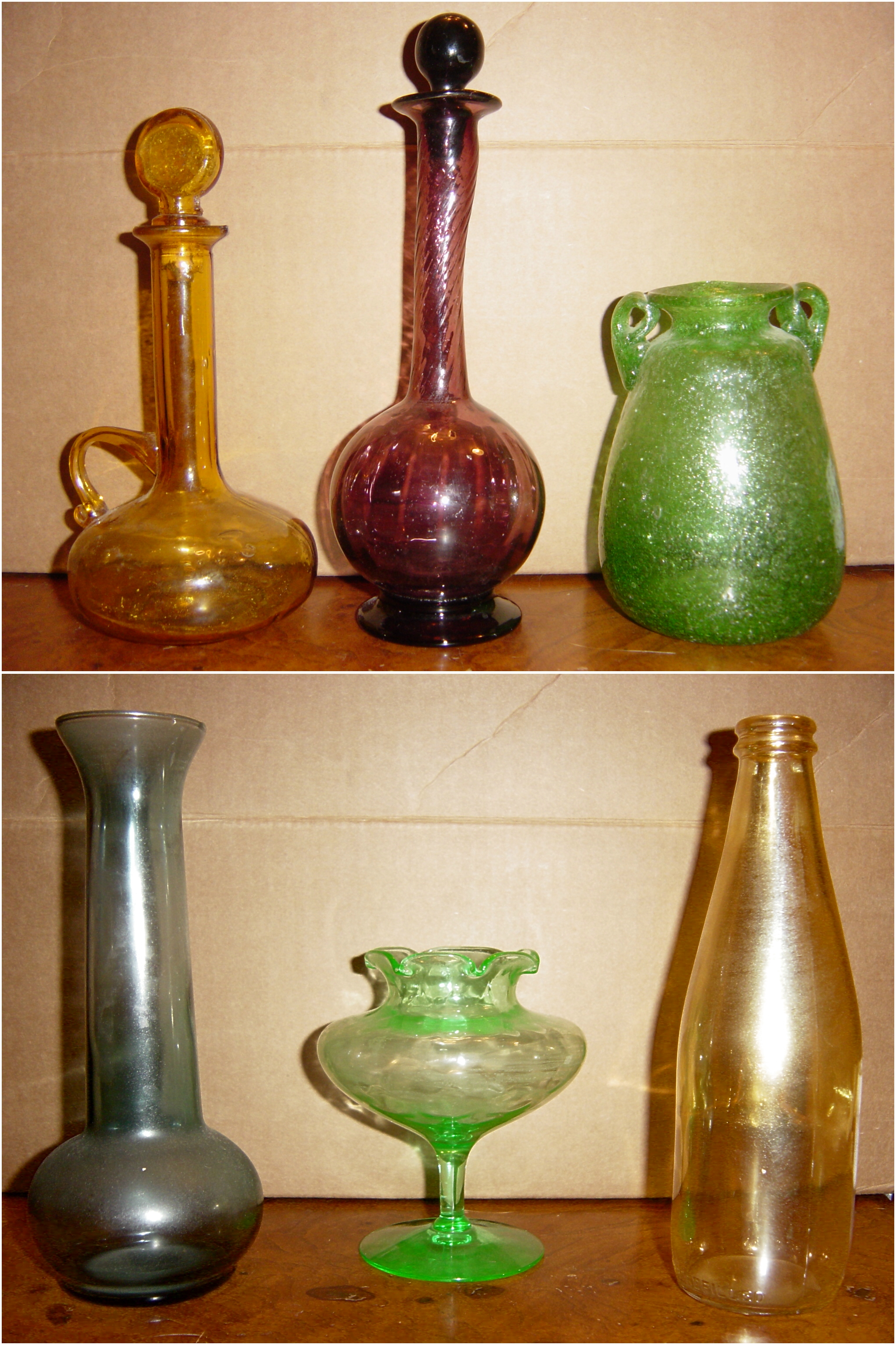 Colored Glass 6 Potions Set