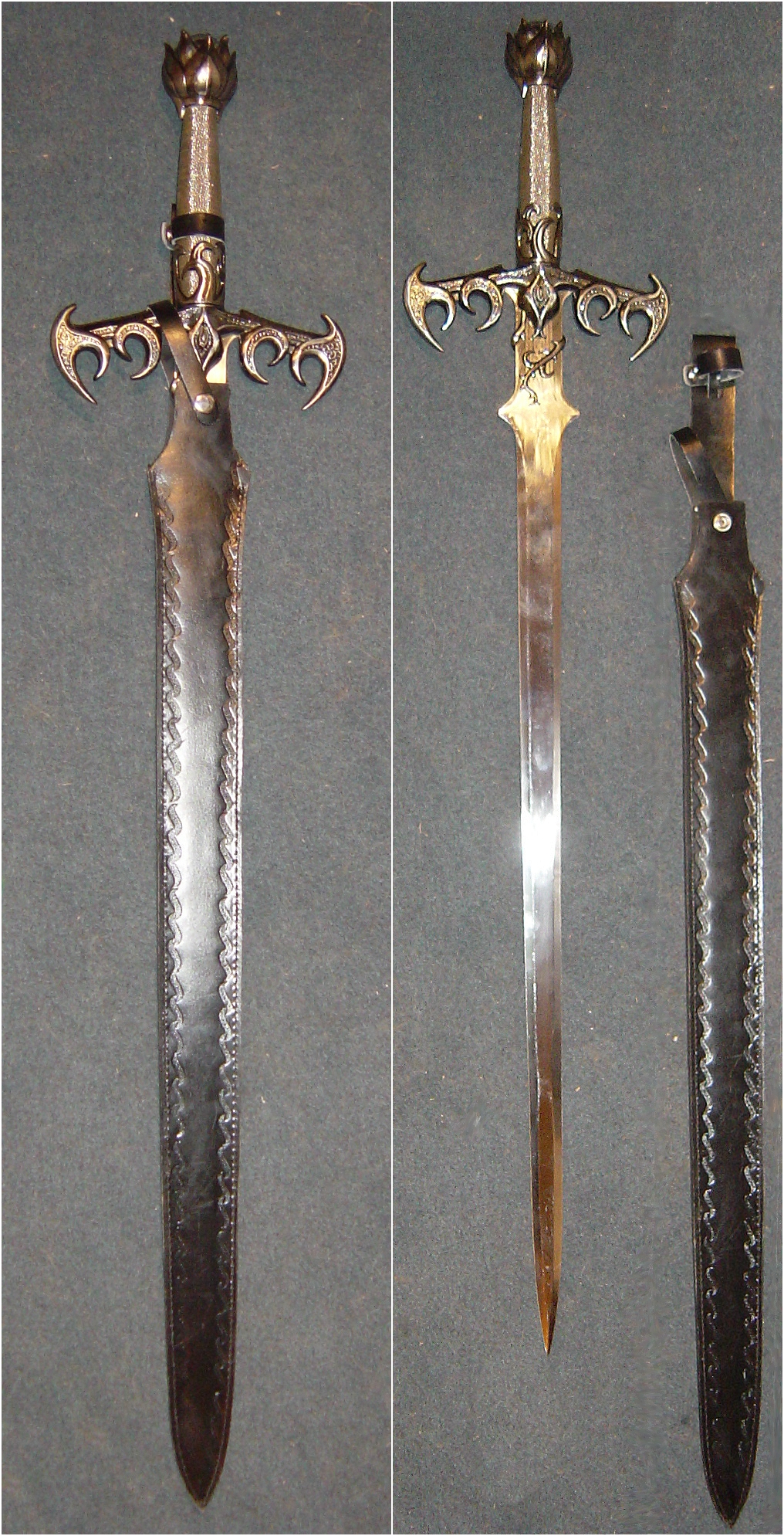 Fantasy Lotus Hilt Sword Props