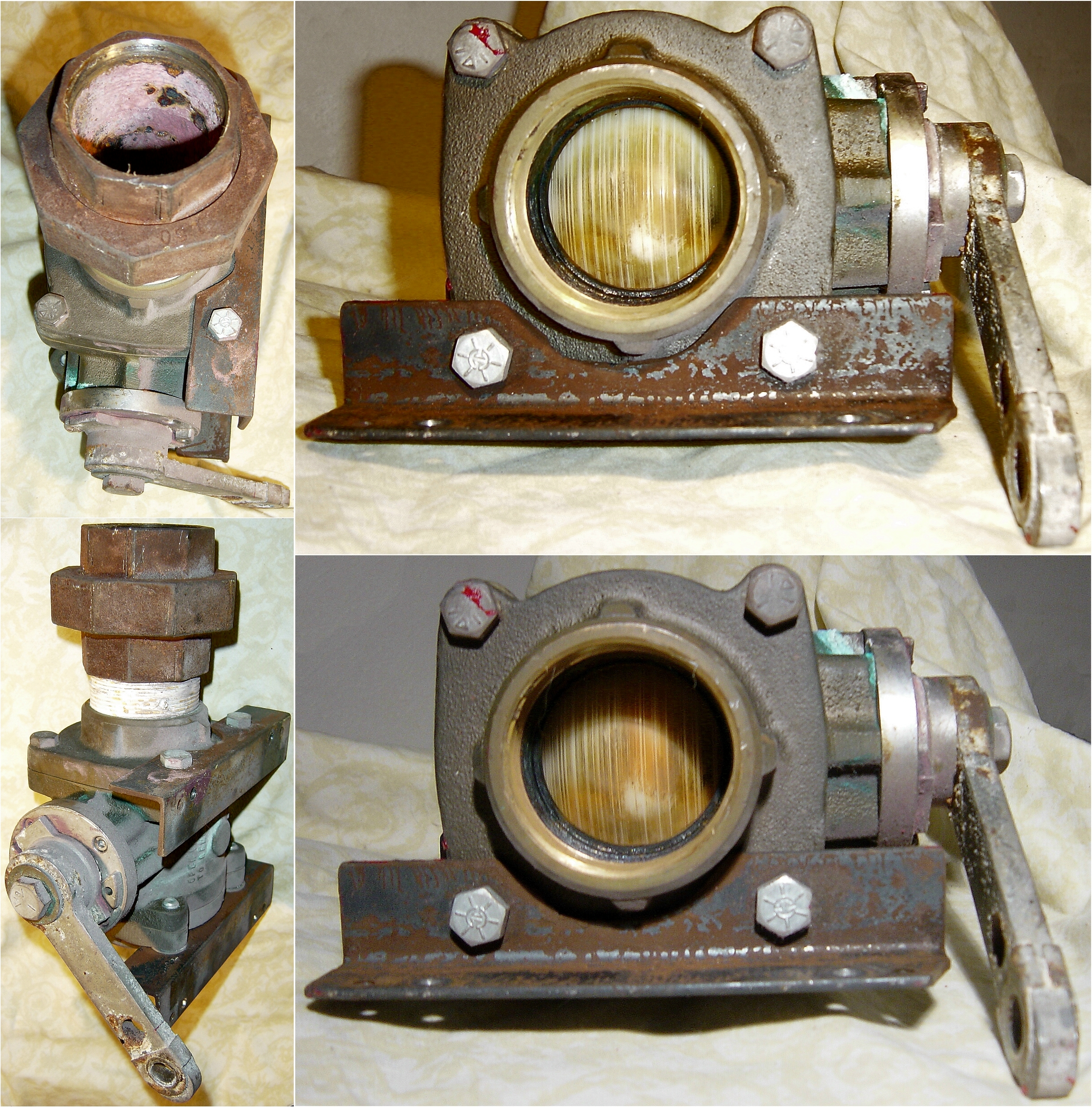 Old Fire Prevention Valve Prop