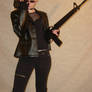 Jodi Sunglasses Guns in Black