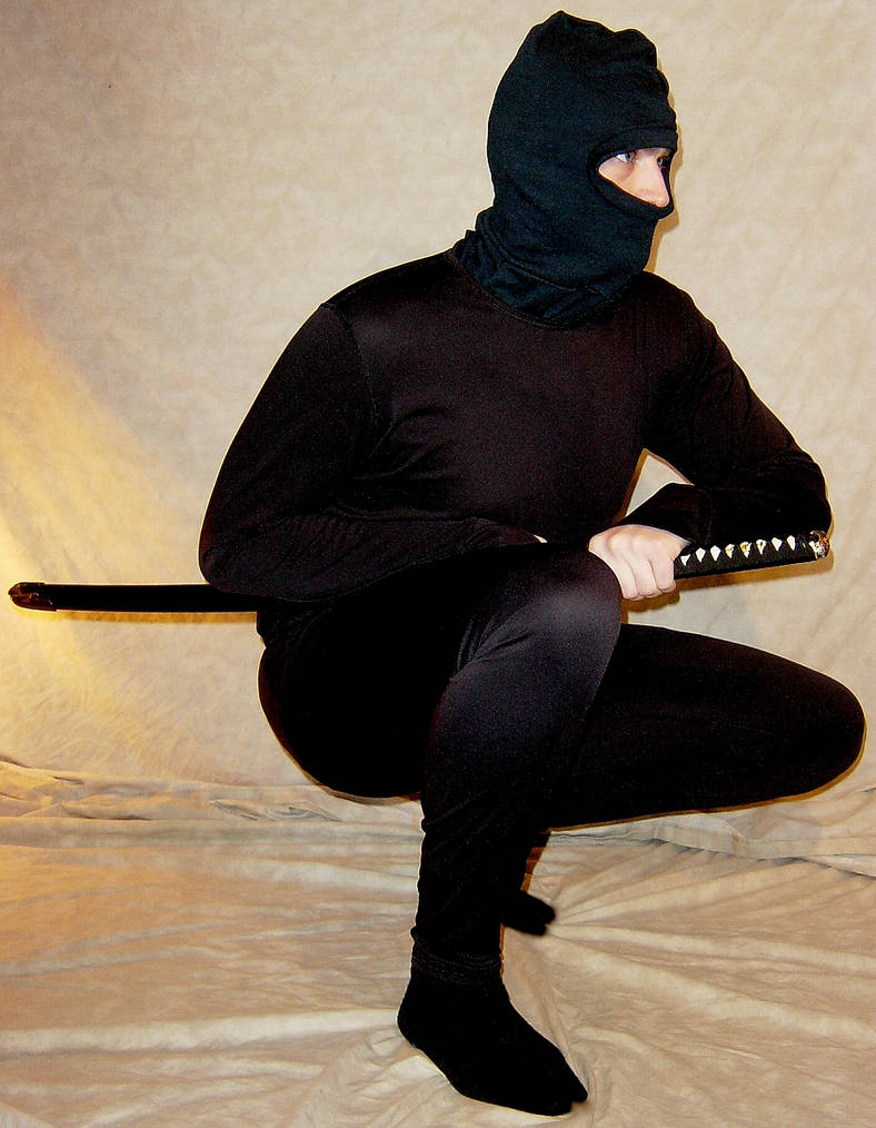 Kelsey Crouched Ninja Pose 1 by FantasyStock on DeviantArt