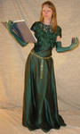Danielle Green Dress + Book 2 by FantasyStock