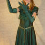 Danielle Green Dress Gloves 1