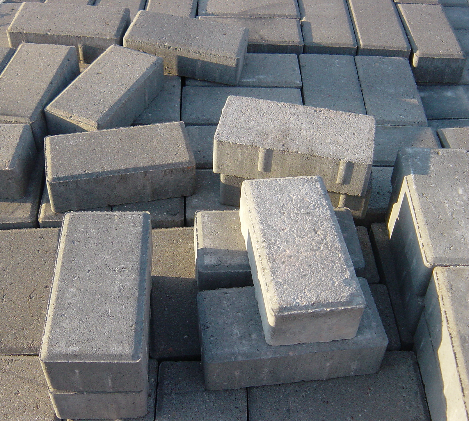 Slate Gray Paving Brick Blocks