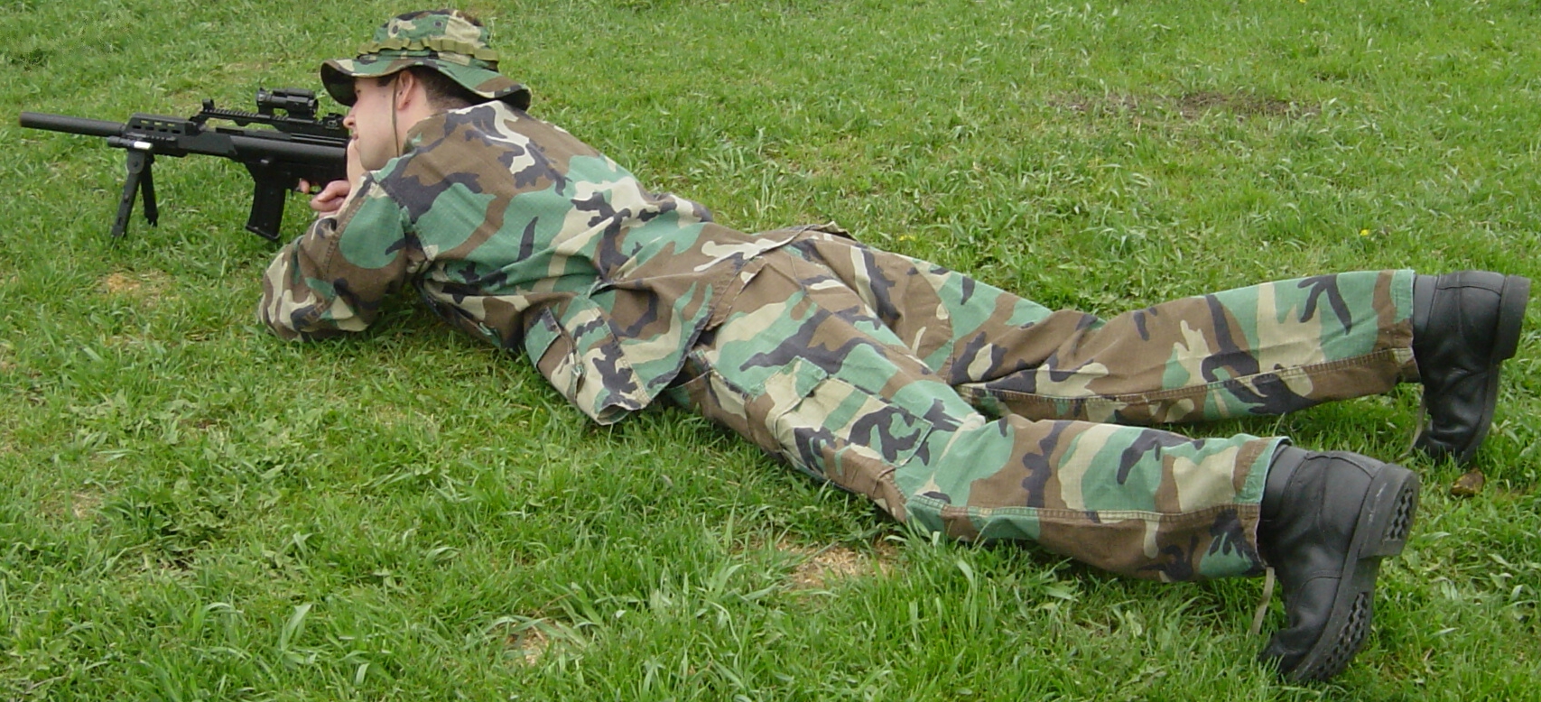 Ryan Camouflage Sniper Gun 5
