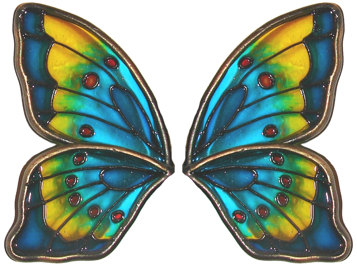 Stained Glass Butterfly Wings